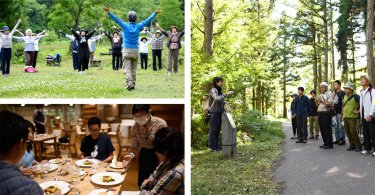 トヨタ白川郷自然學校　健康増進（クアオルトウォーキングを活用したご滞在）のイメージ