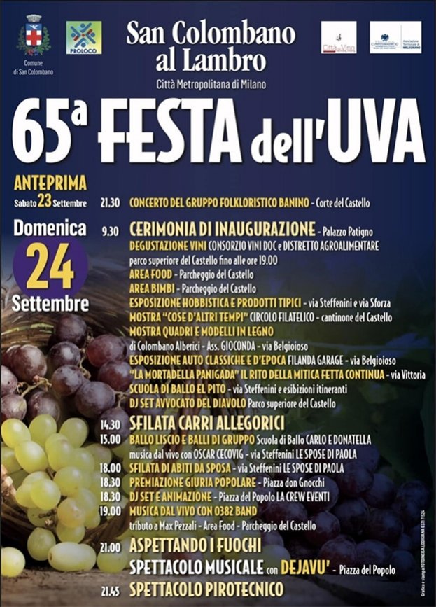 秋のイタリアは収穫祭(SAGRA)に行こう！ 青空の下でワインを